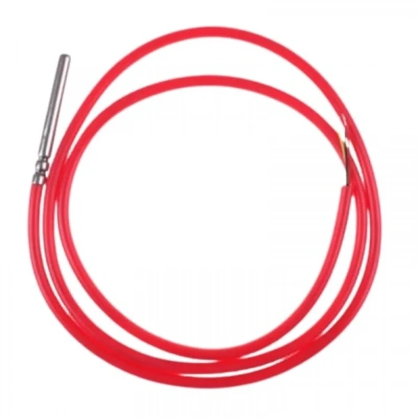 DS18B20 6x50mm Dijital Sıcaklık Sensörü - 1 Metre
