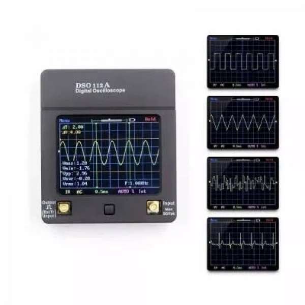 DSO112A TFT Dokunmatik Ekran Osiloskop 2MHz 5Ms/s