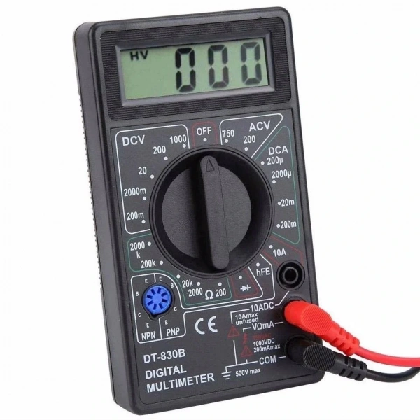 DT830B Dijital Ölçü Aleti Multimetre Problu