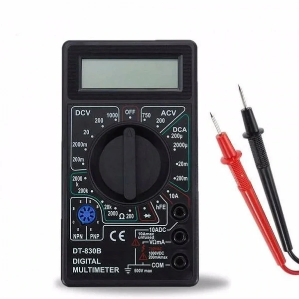 DT830B Dijital Ölçü Aleti Multimetre Problu