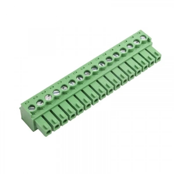 EBK-16-B 16 Pin 3.81mm 90 Derece Geçmeli Dişi Klemens