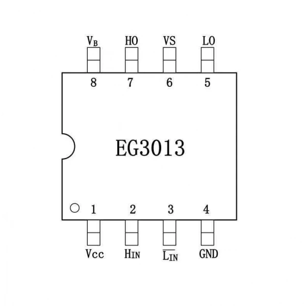 EG3013 SOIC-8 Half-Bridge Driver Entegresi
