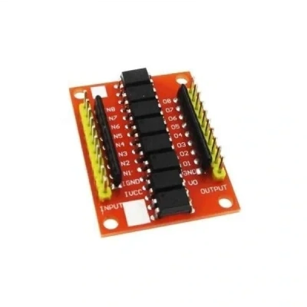 EL817 12-24V 8 Kanal Optokuplör İzolasyon Modülü - High Level Trigger