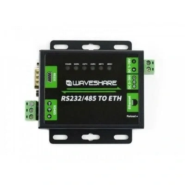 Endüstriyel RS232/RS485 - Ethernet Dönüştürücü