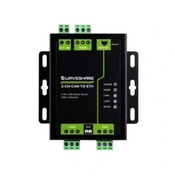 Endüstriyel Sınıf 2 Kanal CAN - Ethernet Sunucusu
