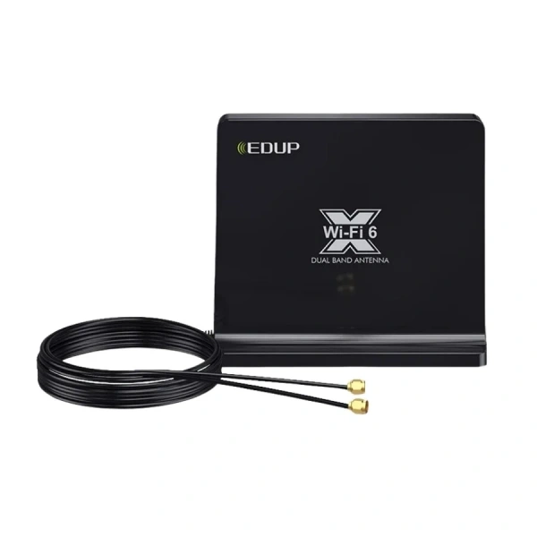 EP-7106 WIFI-6 2.4G/5G Dual Band 6dBi Anten - PCIE WiFi Adaptörü Uyumlu