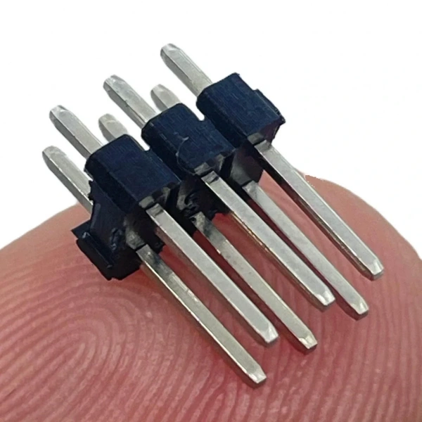 Erkek Pin Header 2x3 Pin (6Pin) 12 mm 2.54mm 2x3 180° İki Sıra
