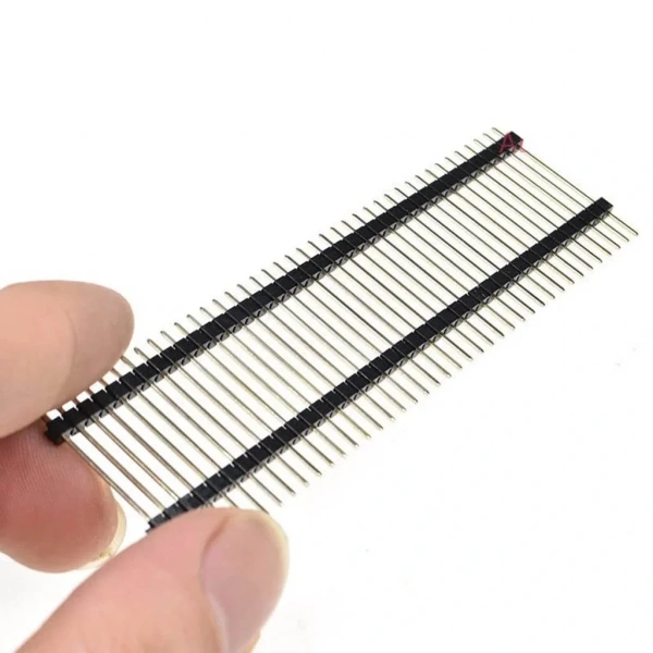 Erkek Pin Header 40 Pin 32 mm 2.54mm 1x40 180° Tek Sıra Çift Yönlü
