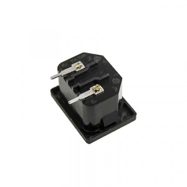 Erkek Power Soketi 90 Derece - 2 Pin