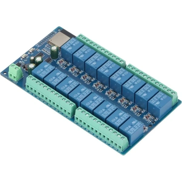 ESP-32E 12V 16 Kanal WiFi+BT Röle Modülü