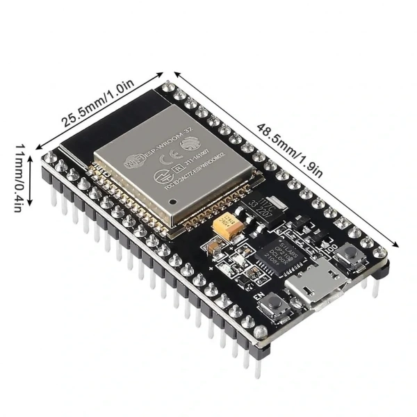 ESP32-WROOM-32 WiFi Bluetooth Geliştirme Kartı 38 Pin
