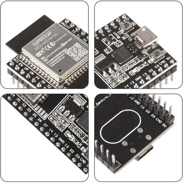 ESP32-WROOM-32D Wifi Bluetooth Geliştirme Kartı