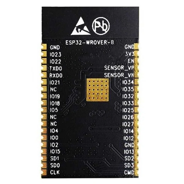 ESP32-WROVER-B 16M 128Mbit Wi-Fi Bluetooth Modülü