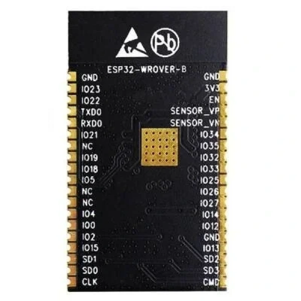 ESP32-WROVER-IB 16M 128Mbit Wi-Fi Bluetooth Modülü