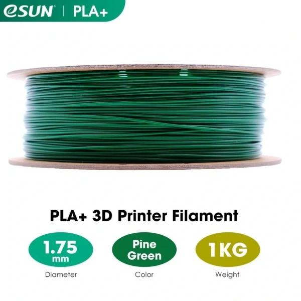 eSUN Çam Yeşili Pla+ Filament 1.75mm 1 KG