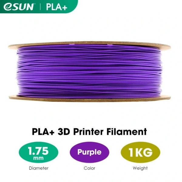 eSUN Mor Pla+ Filament 1.75mm 1 KG