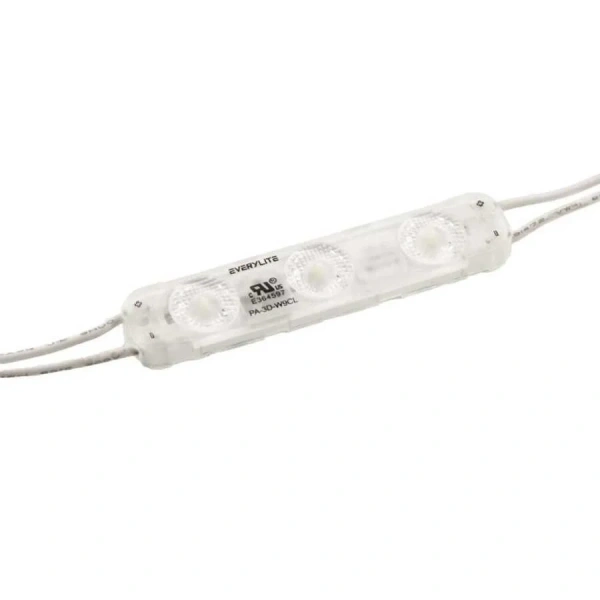 Everylite 3lü Mercekli Modül Led Yapışkansız - Beyaz 12v