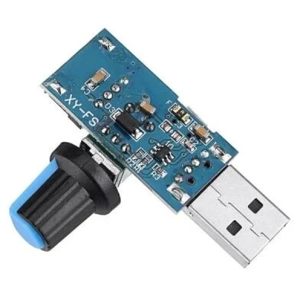 Fan Hız Kontrol Devresi 5V USB
