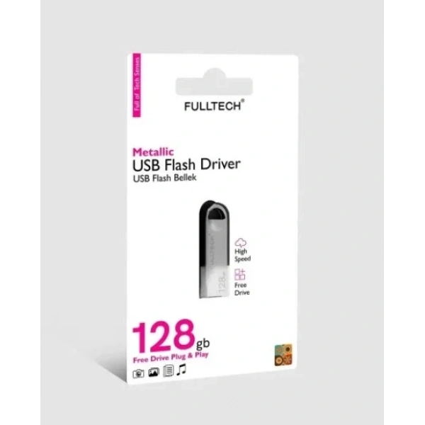 FD12 128GB Metal Süper Hızlı Flash Bellek