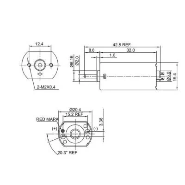 FF-180 3-6V DC Motor