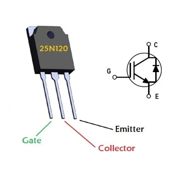 FGA25N120 - 1200V 25A IGBT Mosfet - TO220F