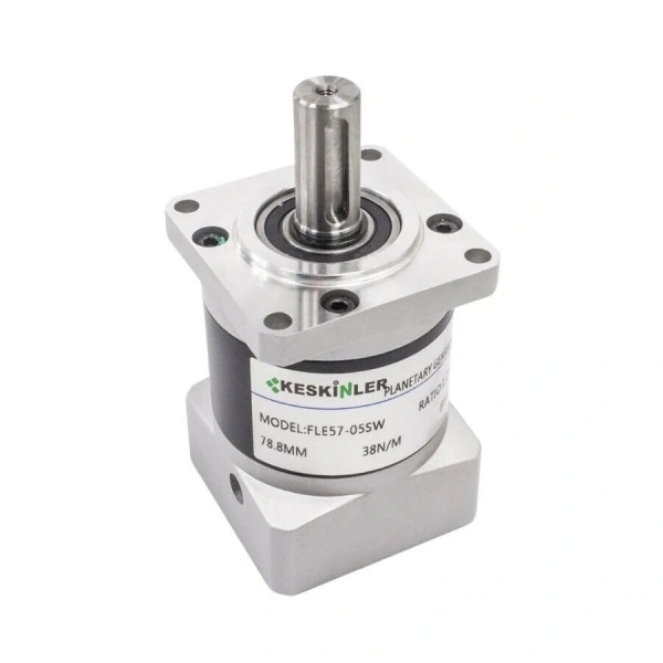 FLE57-05SW 1:25 38N.m Nema23 Step Motor Redüktörü