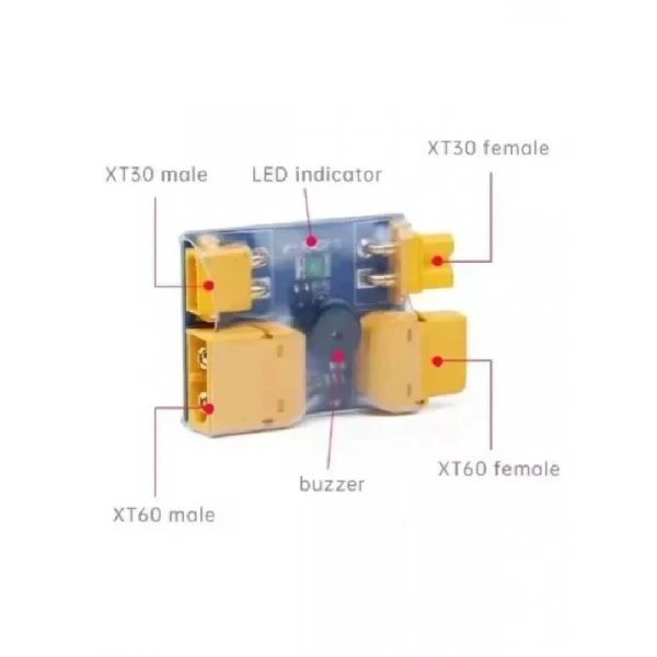 FPV Koruma Kartı - XT30 XT60 Soketli