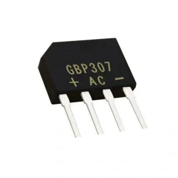 GBP307 - 3A 700V Tarak Tip Köprü Diyot - Kısa Bacaklı