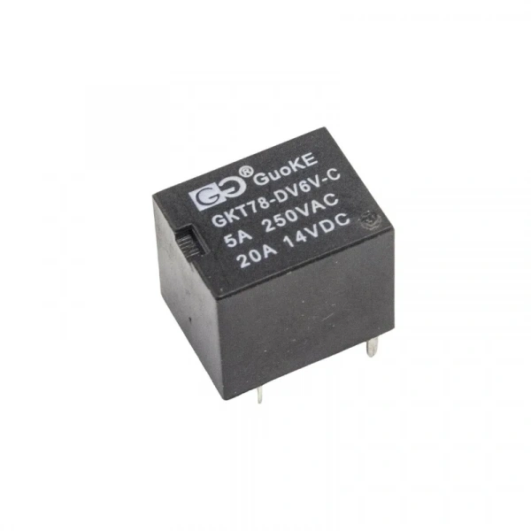 GKT78-DV6V-C 6V 20A Röle 5-Pin
