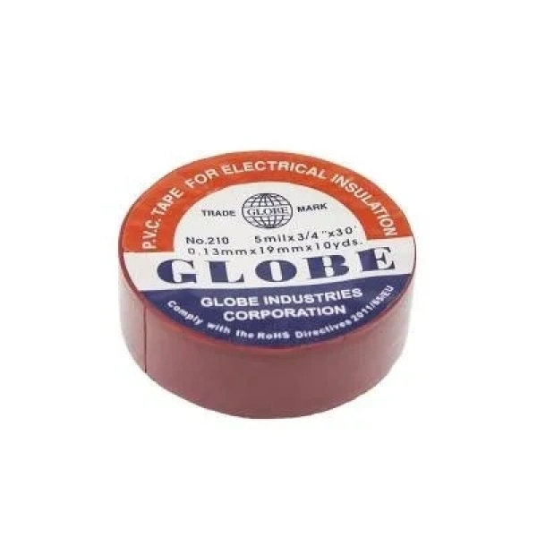 Globe Kırmızı Elektrik Bandı - İzole Bant