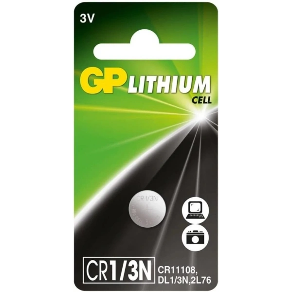 Gp Lityum (CR1/3N) Tekli Pil