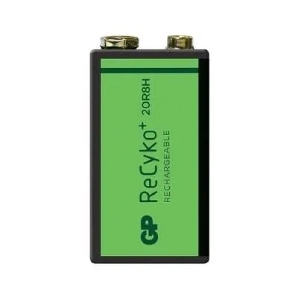 GP ReCyko+ 9V 200mAh Şarj Edilebilir Pil