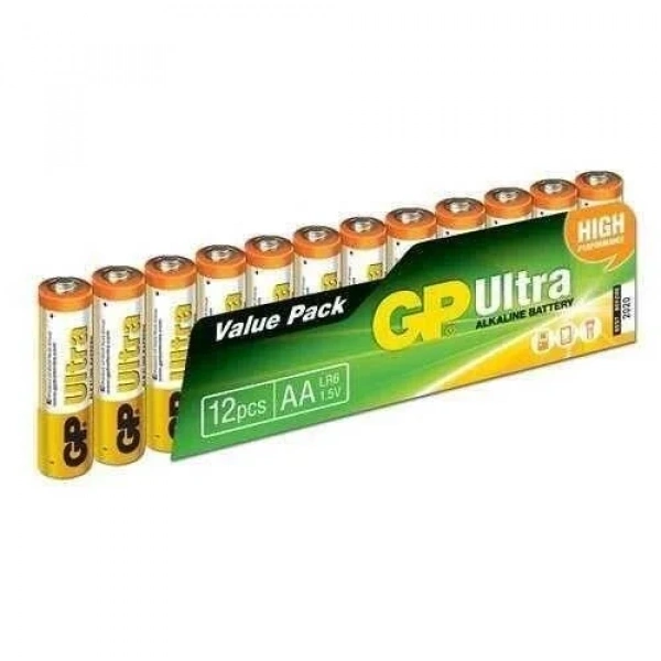 GP Ultra 12li AA Kalem Pil - Ekonomik Paket