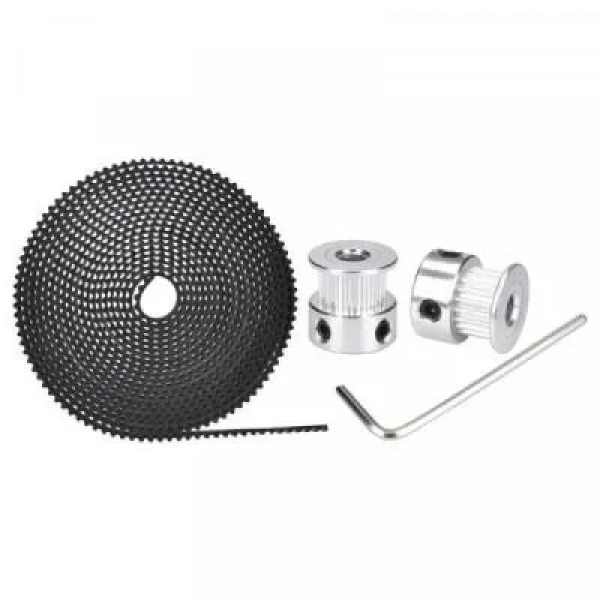 GT2 Kayış - Kasnak Seti - 2metre Kayış ve 2adet Kasnak