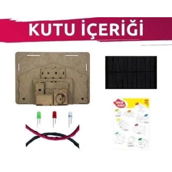 Güneş Enerjili Ev Yapımı Solar Eğitim Kiti