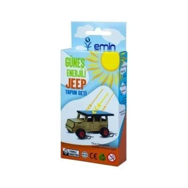 Güneş Enerjili Jeep Solar Eğitim Kiti