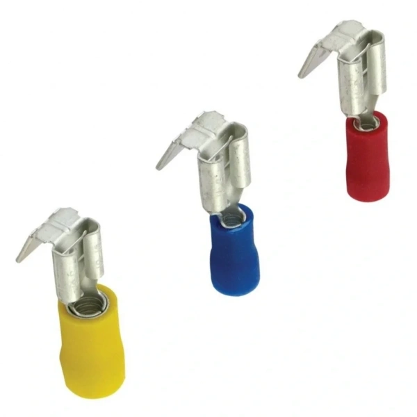 Gwest Erkek/Dişi Geri Dönüşlü Terminal GFDEG-5866 4.00-6.00mm Sarı 100 Adet