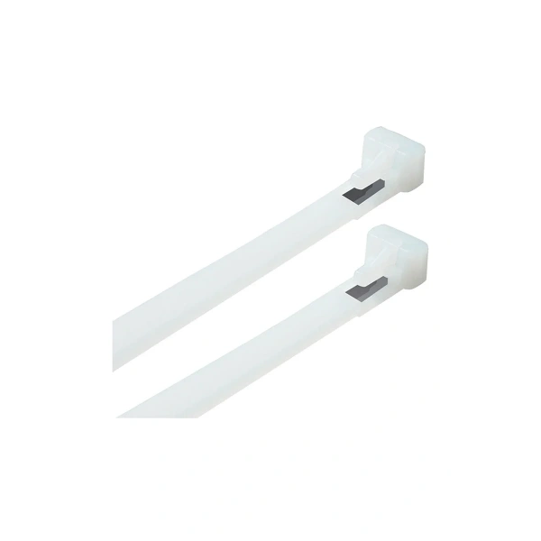 Gwest GTA 200HD 200x7.6 mm Açılabilir Beyaz Kablo Bağı 100 Adet