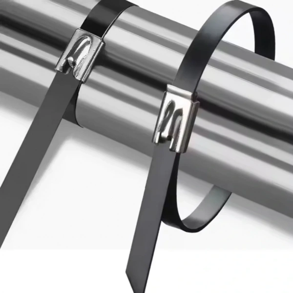 GWEST PVC Kaplı Metal Kablo Bağı PVC MTL 150 ST 150x4,6mm  (100 adet)