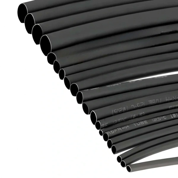 Gwest Woer Isı İle Daralan Makaron Siyah Çap:9.5mm 100 Metre