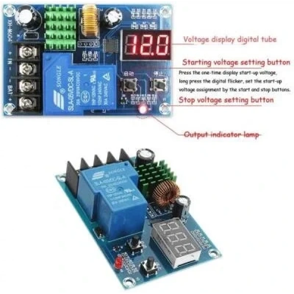 HCW-M604 6-60V Lityum Pil - Akü Şarj Kontrol Devresi