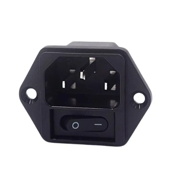 HD-901 Erkek Power Soketi T85 On-Off Anahtarlı