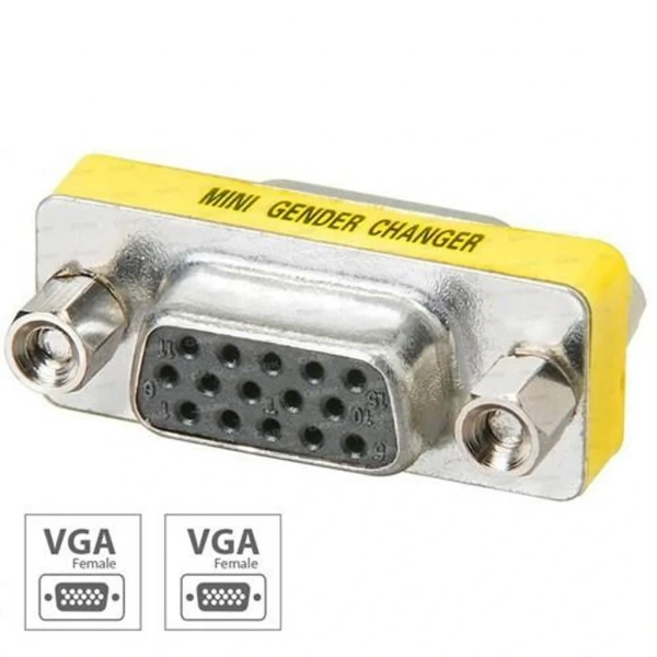HD15 VGA-VGA Dişi-Dişi (F2F) 15 Pin Adaptör