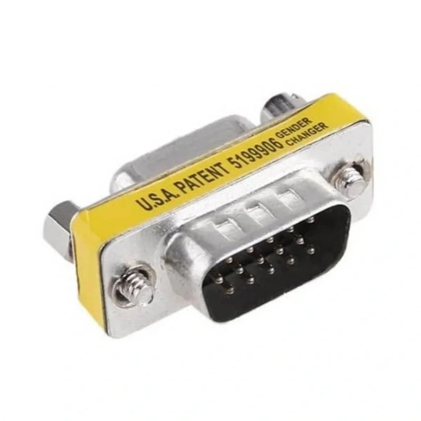 HD15 VGA-VGA Erkek-Dişi (M2F) 15 Pin Çevirici Ara Adaptör