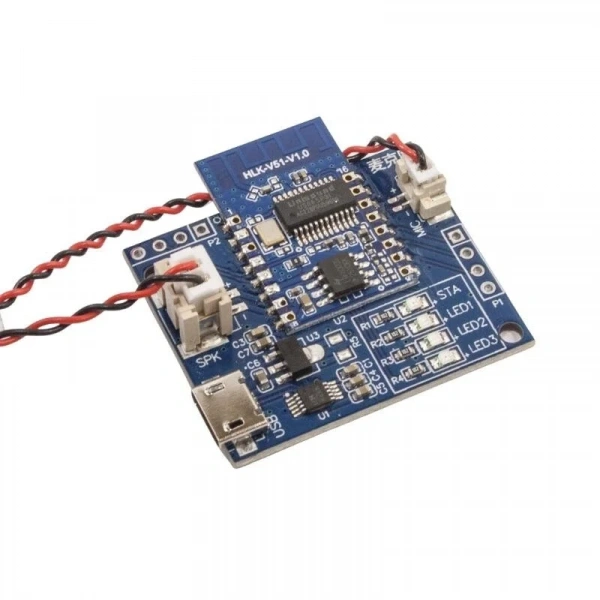 HLK-V51 Çevrimdışı Ses Bluetooth Modülü Hoparlör+Mikrofon Test Kit