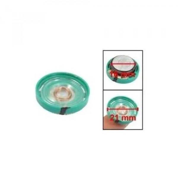 Hoparlör 8 ohm 0.25W 21mm