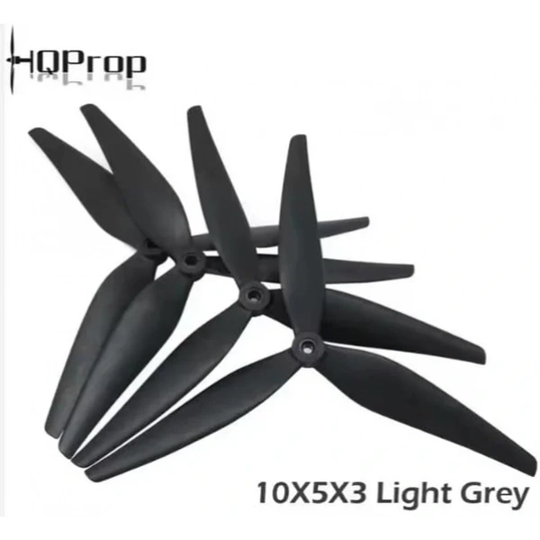 HQProp 10X5X3 1050 3 Bıçak FPV Drone Pervane Çifti