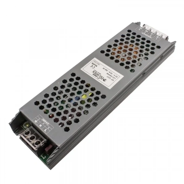 HT-1217 24V 15A İnce Metal Kasa Adaptör - LED Driver