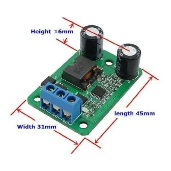 HW468 5V 5A Voltaj Düşürücü Regülatör Kartı