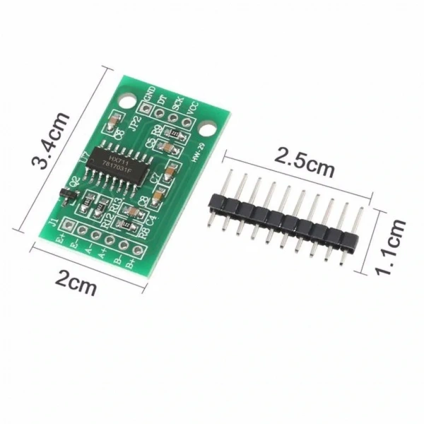 HX711 Çift Kanal Tartı Sensörü Modülü